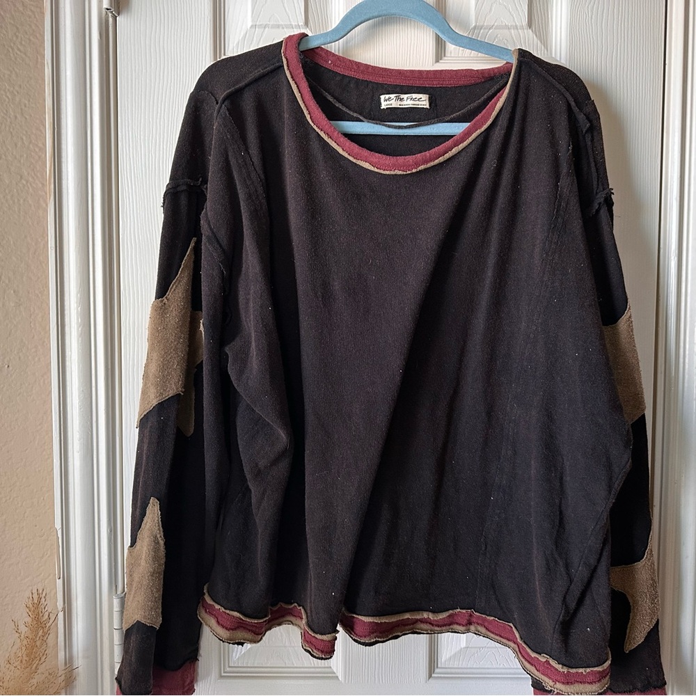 Free People Your a star Tee size L